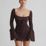 Vestido Mini Celeste