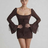 Vestido Mini Celeste