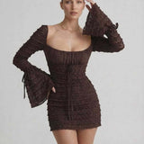 Vestido Mini Celeste