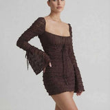 Vestido Mini Celeste