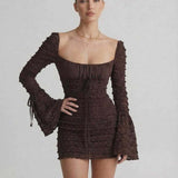 Vestido Mini Celeste