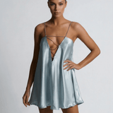 Vestido Mini Celeste