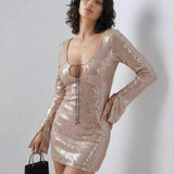 Vestido Mini Celeste