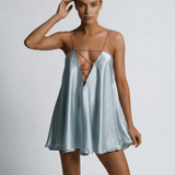 Vestido Mini Celeste