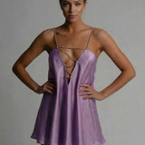 Vestido Mini Celeste