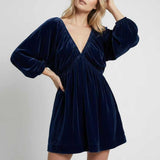 Vestido Mini Celeste