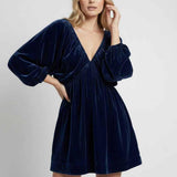 Vestido Mini Celeste