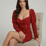 Vestido Mini Celeste