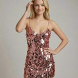 Vestido Mini Celeste
