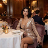 Vestido Mini Celeste