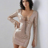 Vestido Mini Celeste