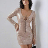 Vestido Mini Celeste