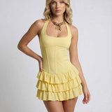 Vestido Mini Celeste