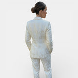 Conjunto Blazer y Pantalón Wide Leg para Mujer