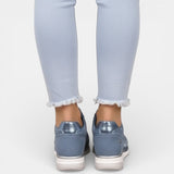 Zapatos Ortopédicos Mujer Plataforma Brillante