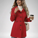 Chaqueta Sculpt Carmesí