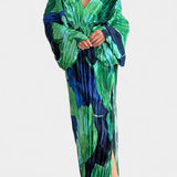 Vestido Maxi Recca con Pliegues