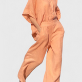 Conjunto Casual de Verano Adesua en Algodón-Lino