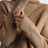 Jersey de Cuello Alto de Cashmere Jasmine
