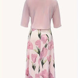 Catherine | Conjunto de Vestido Maxi a Juego para Mujeres
