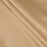 Vestidos Maxi de Color Sólido con Pliegues y Cintura Alta en A