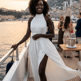 Vestido Maxi Elara Blanco