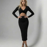 El vestido midi Elara