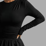 Vestido Mini Elara Negro