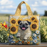 Encarnación | Bolso Tote Acolchado Artesanal Mujer Estampado Único
