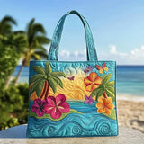 Encarnación | Bolso Tote Acolchado Artesanal Mujer Estampado Único