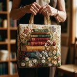 Encarnación | Bolso Tote Acolchado Artesanal Mujer Estampado Único