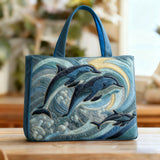 Encarnación | Bolso Tote Acolchado Artesanal Mujer Estampado Único