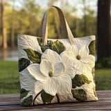 Encarnación | Bolso Tote Acolchado Artesanal Mujer Estampado Único