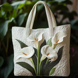 Encarnación | Bolso Tote Acolchado Artesanal Mujer Estampado Único