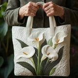 Encarnación | Bolso Tote Acolchado Artesanal Mujer Estampado Único