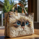 Encarnación | Bolso Tote Acolchado Artesanal Mujer Estampado Único