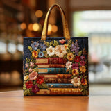Encarnación | Bolso Tote Acolchado Artesanal Mujer Estampado Único