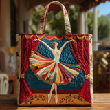 Encarnación | Bolso Tote Acolchado Artesanal Mujer Estampado Único