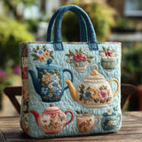 Encarnación | Bolso Tote Acolchado Artesanal Mujer Estampado Único