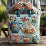 Encarnación | Bolso Tote Acolchado Artesanal Mujer Estampado Único