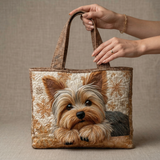 Encarnación | Bolso Tote Acolchado Artesanal Mujer Estampado Único