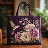 Encarnación | Bolso Tote Acolchado Artesanal Mujer Estampado Único