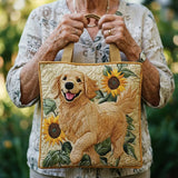 Encarnación | Bolso Tote Acolchado Artesanal Mujer Estampado Único