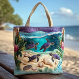 Encarnación | Bolso Tote Acolchado Artesanal Mujer Estampado Único