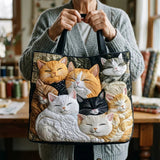 Encarnación | Bolso Tote Acolchado Artesanal Mujer Estampado Único