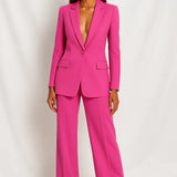 Conjunto de blazer y pantalón para mujer a la moda