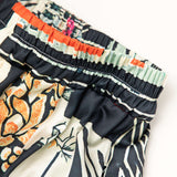 Pantalones rectos de talle alto Maple con estampado floral