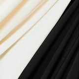 Vestido de Noche Maxi Slyune con Escote en V y Contraste