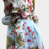 Conjunto de Camisa Impresa y Pantalones Fluidos Sanne Elegante