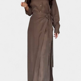 Camisa Suelta Casual Marisol y Pantalones Falda